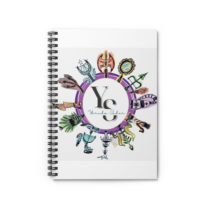 Artistic Spiral Notebook - Inspirational Design for Creatives