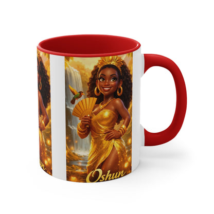 Classic Two-Tone Accent Mug – Personalized Ceramic Coffee Cup (11oz & 15oz)