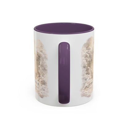 Yoruba Sabor Colorful Accent Coffee Mug – Ceramic Cultural Gift & African-Inspired Drinkware