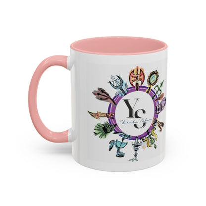 Yoruba Sabor Colorful Accent Coffee Mug