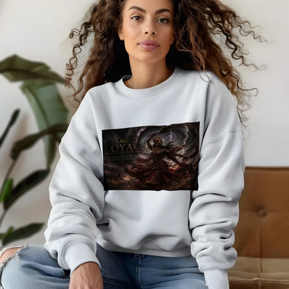 Oya Stormbringer Sweatshirt – Goddess of Wind & Transformation