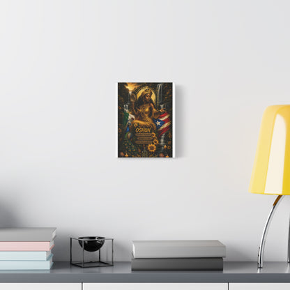 Oshun Goddess Canvas Print — Queen of the Rivers Wall Art