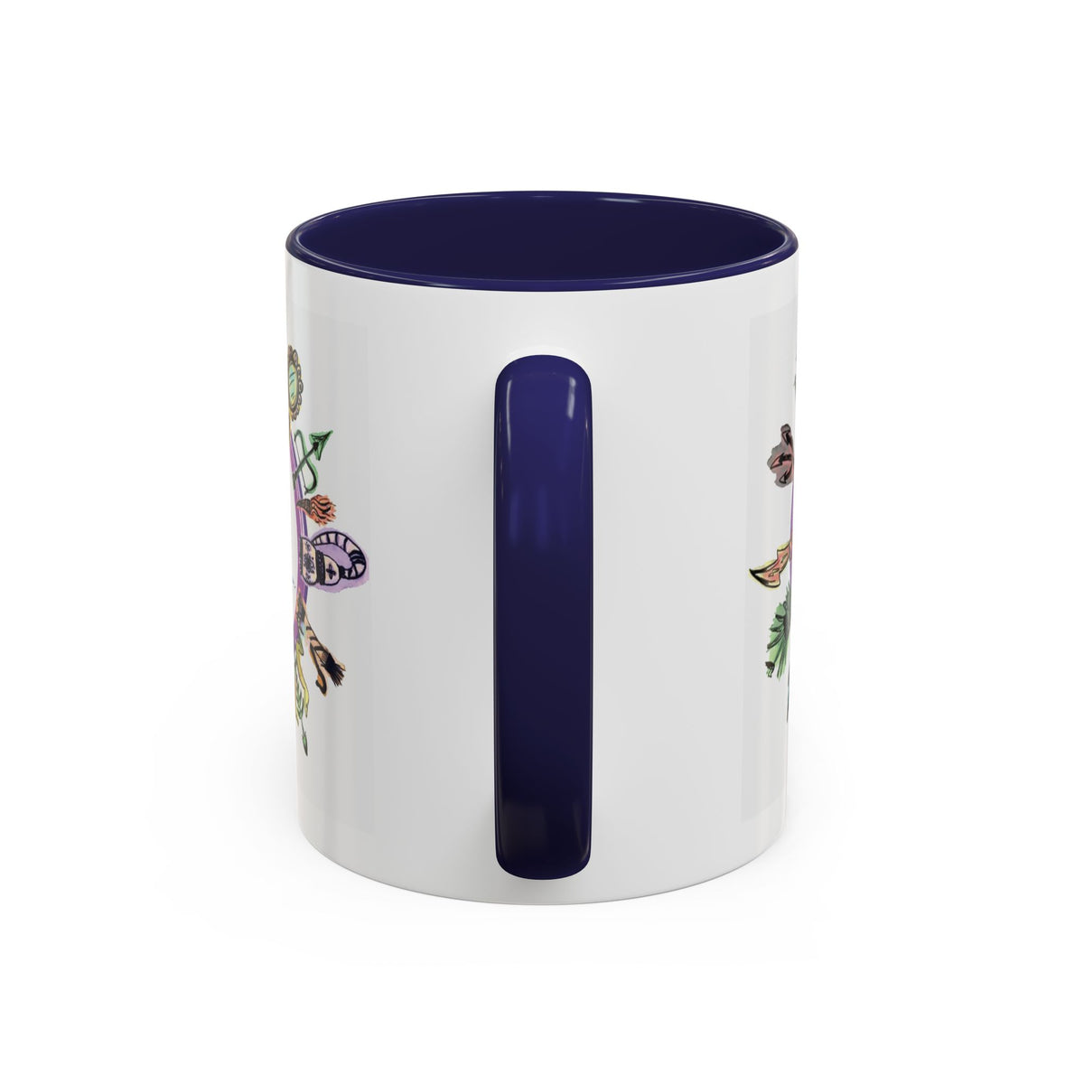 Yoruba Sabor Colorful Accent Coffee Mug