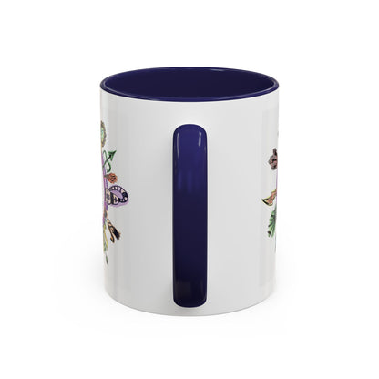 Yoruba Sabor Colorful Accent Coffee Mug
