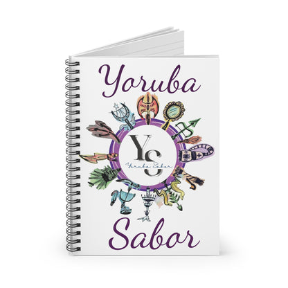 Yoruba Sabor Spiral Notebook - Inspirational Design for Creatives