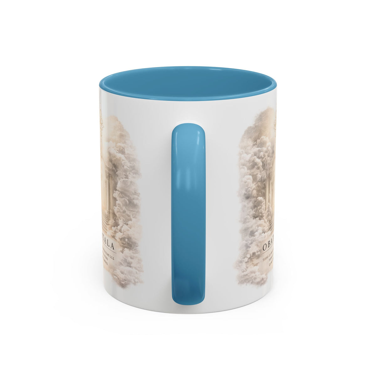 Yoruba Sabor Colorful Accent Coffee Mug – Ceramic Cultural Gift & African-Inspired Drinkware
