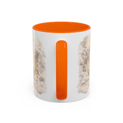 Yoruba Sabor Colorful Accent Coffee Mug – Ceramic Cultural Gift & African-Inspired Drinkware