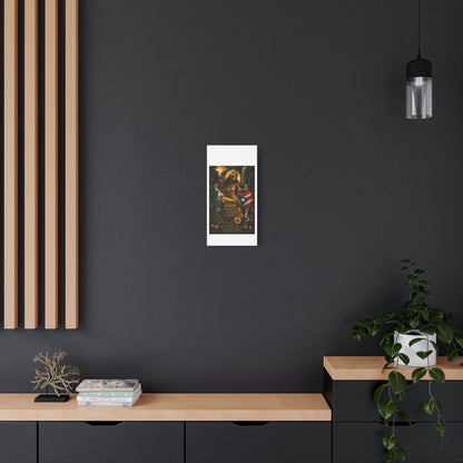 Oshun Goddess Canvas Print — Queen of the Rivers Wall Art