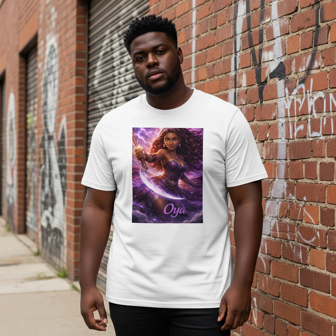 Oya Wind & Storm T-Shirt – Power, Transformation & Fearless Energy
