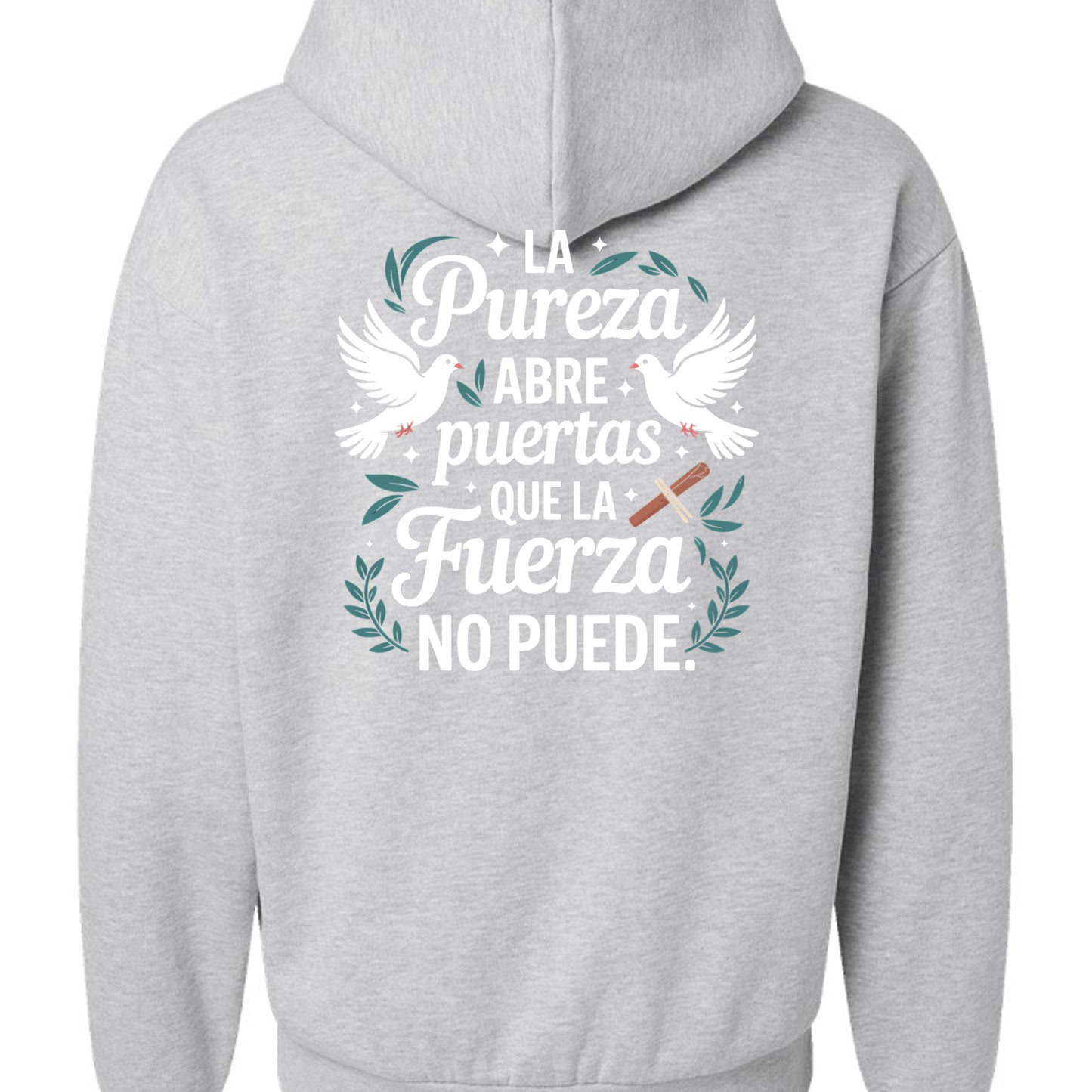 Grey Heather - IND280SL - BACK