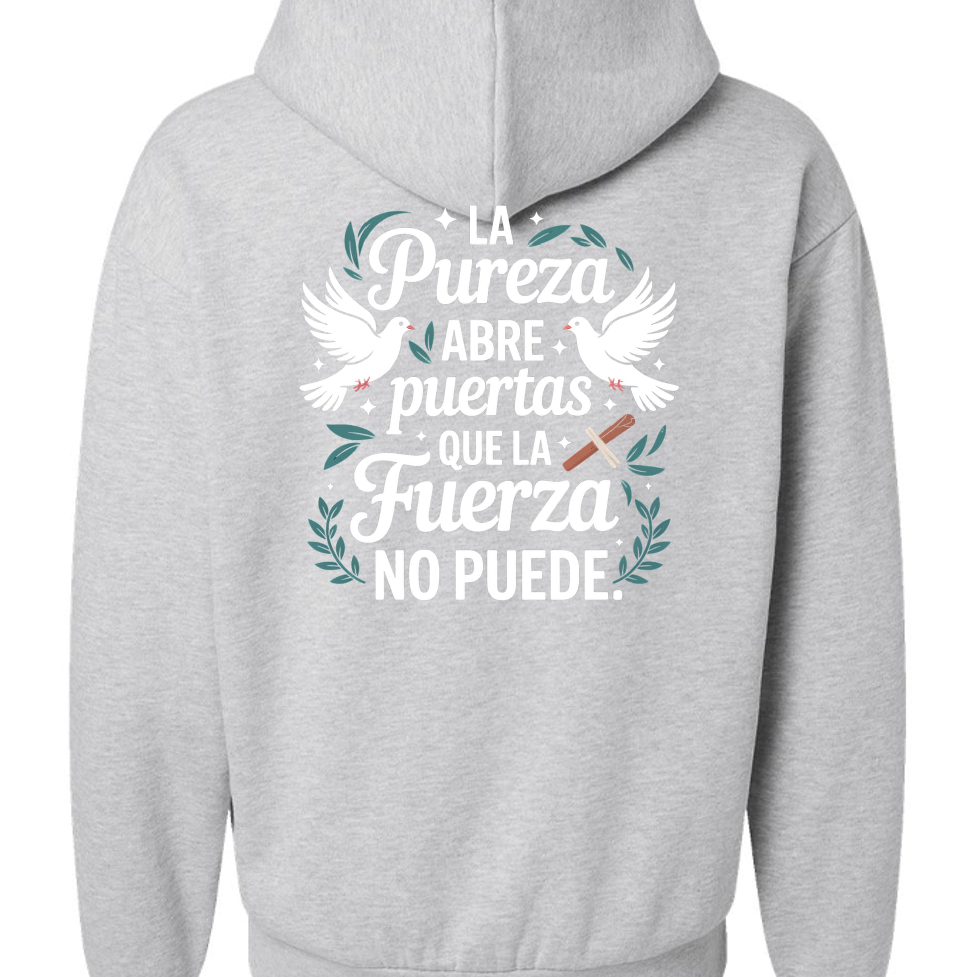 Grey Heather - IND280SL - BACK