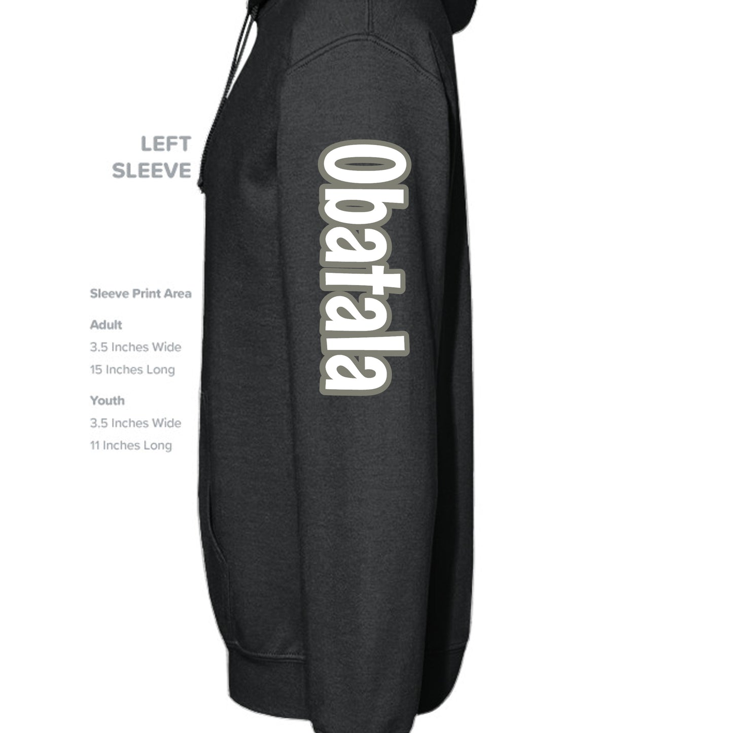Black - IND280SL - SLEEVE_LEFT