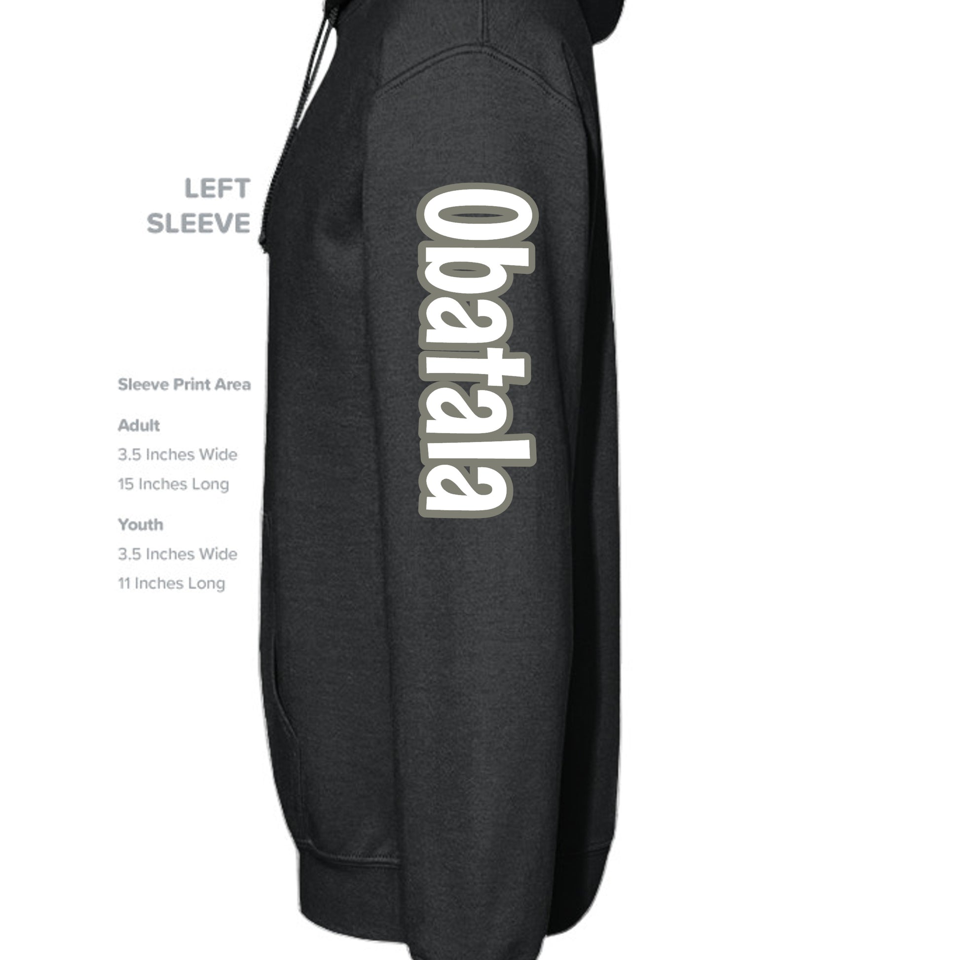 Black - IND280SL - SLEEVE_LEFT