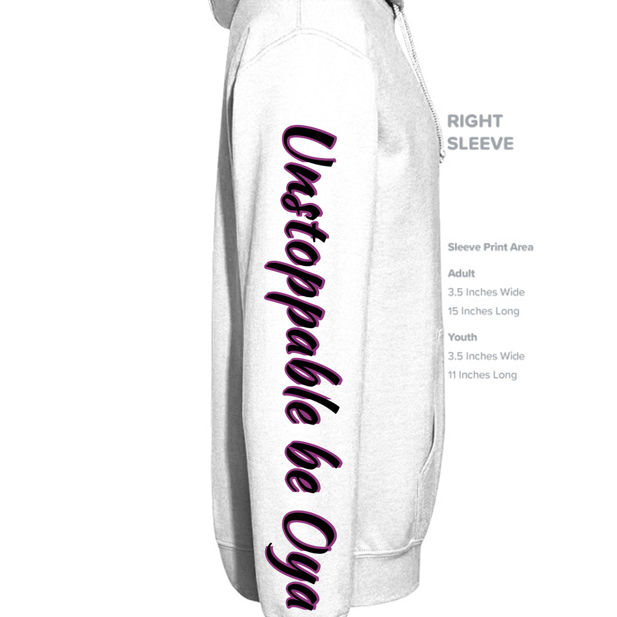 WHITE - G185 - SLEEVE_RIGHT