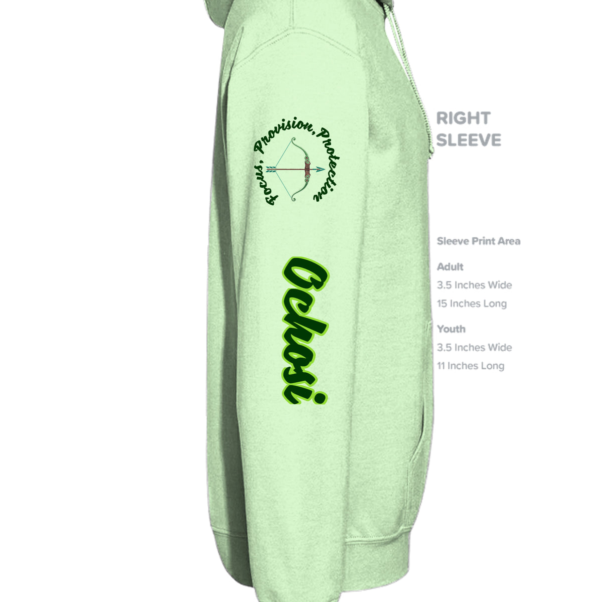 Mint Green - G185 - SLEEVE_RIGHT