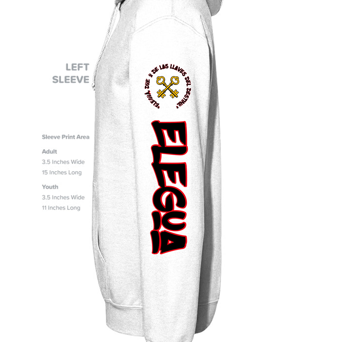 WHITE - G185 - SLEEVE_LEFT