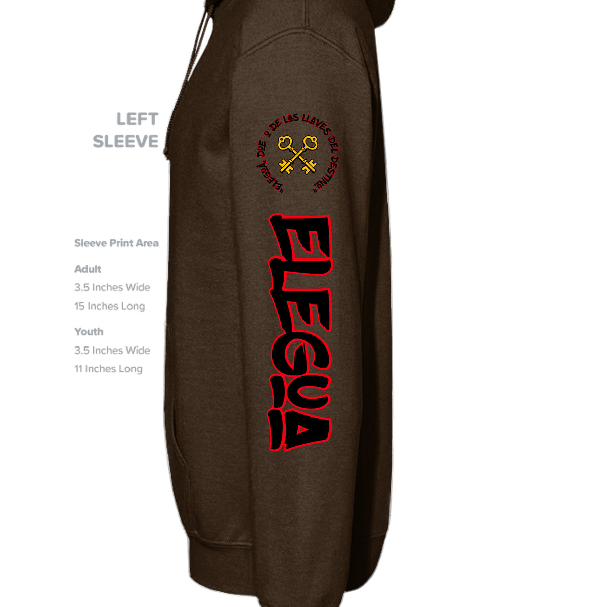 DARK CHOCOLATE - G185 - SLEEVE_LEFT