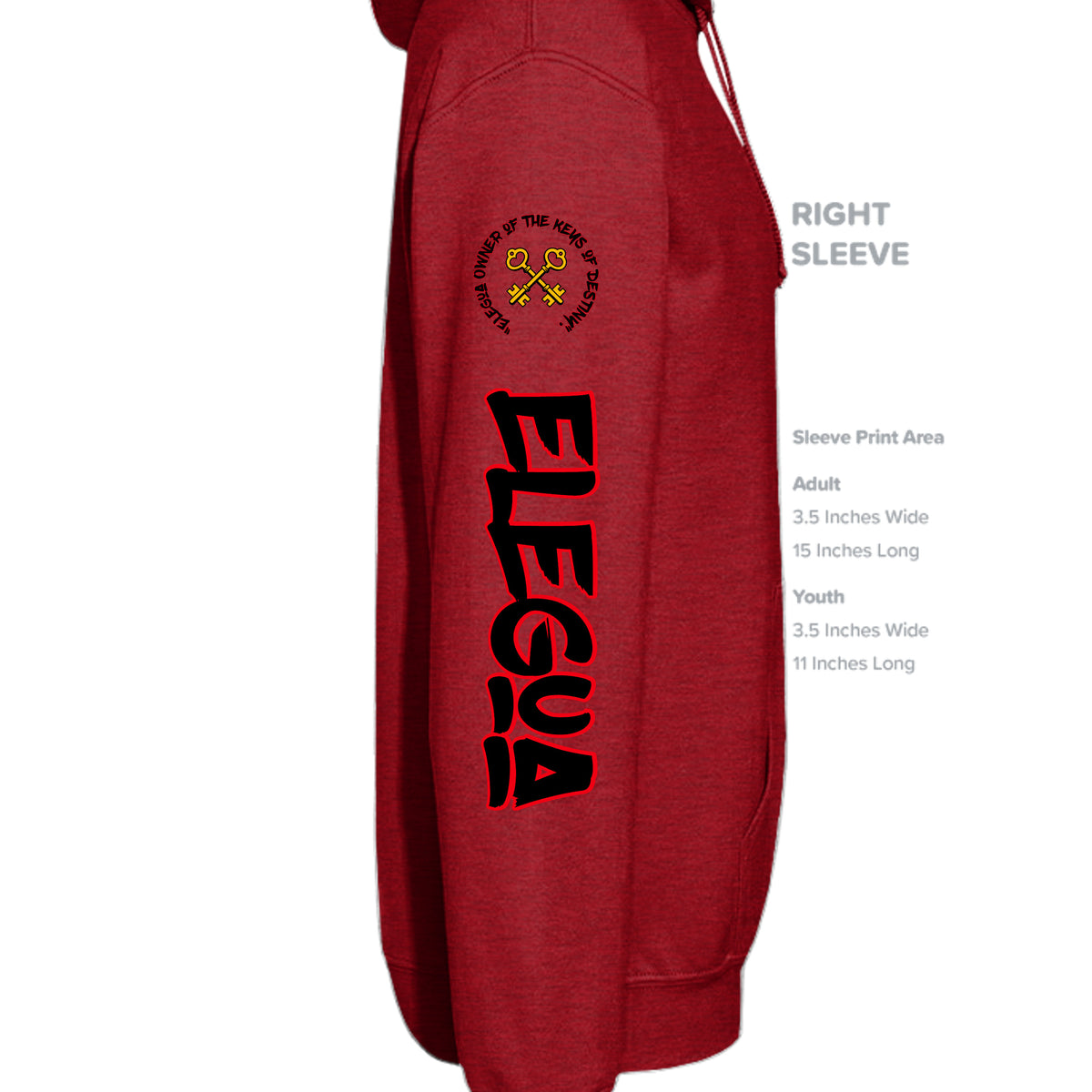 ANTIQUE CHERRY RED - G185 - SLEEVE_RIGHT