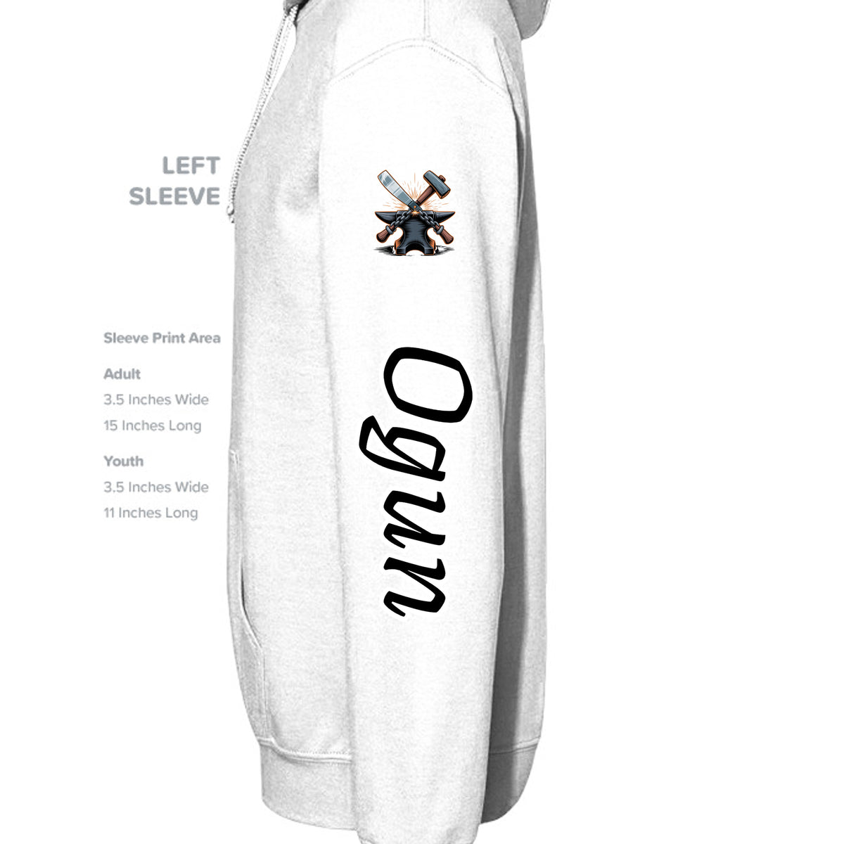 WHITE - G185 - SLEEVE_LEFT