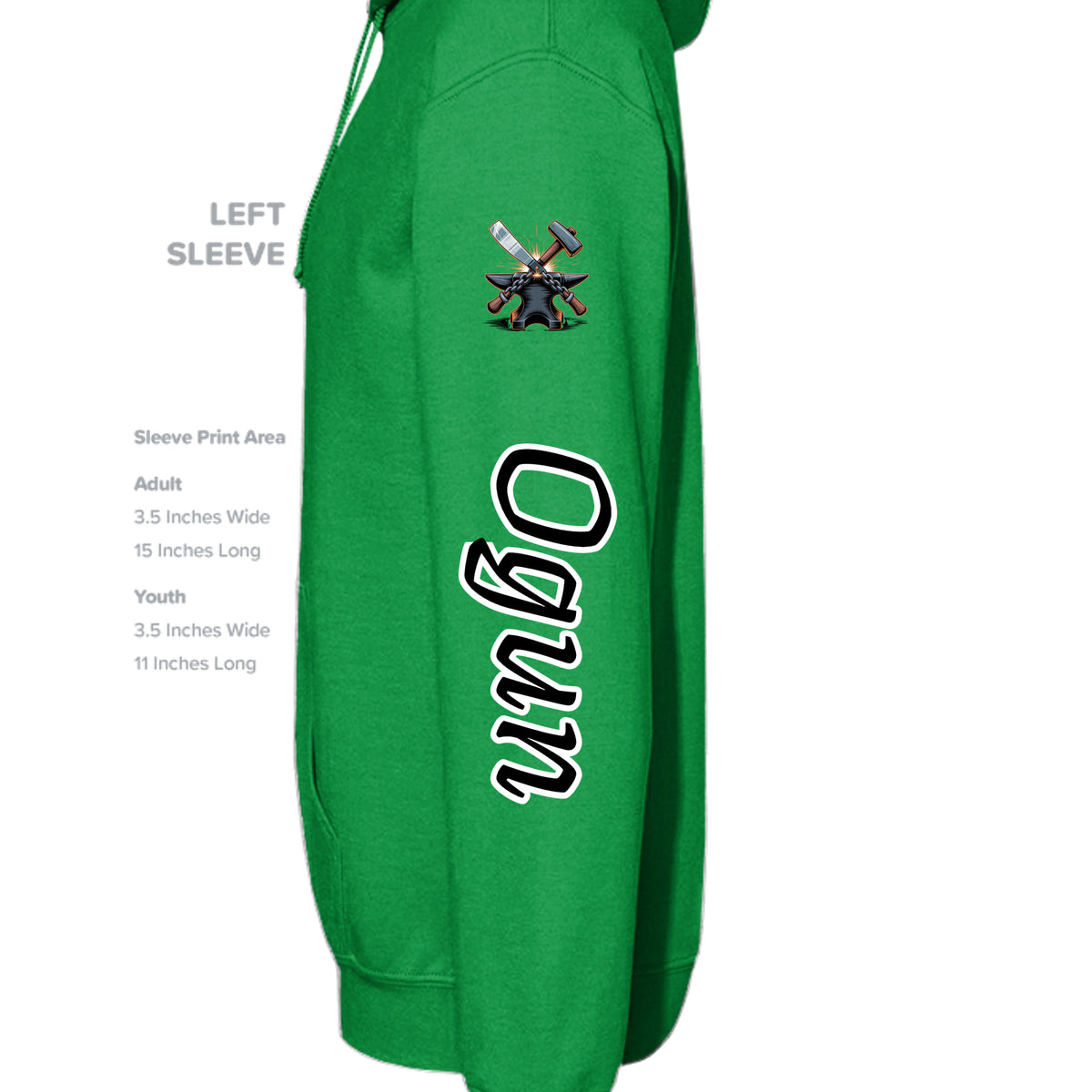 IRISH GREEN - G185 - SLEEVE_LEFT