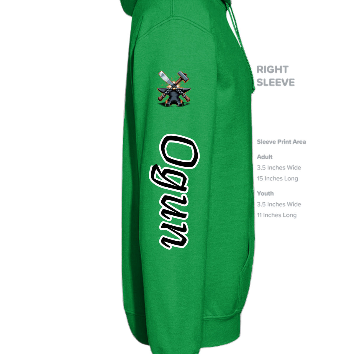 IRISH GREEN - G185 - SLEEVE_RIGHT