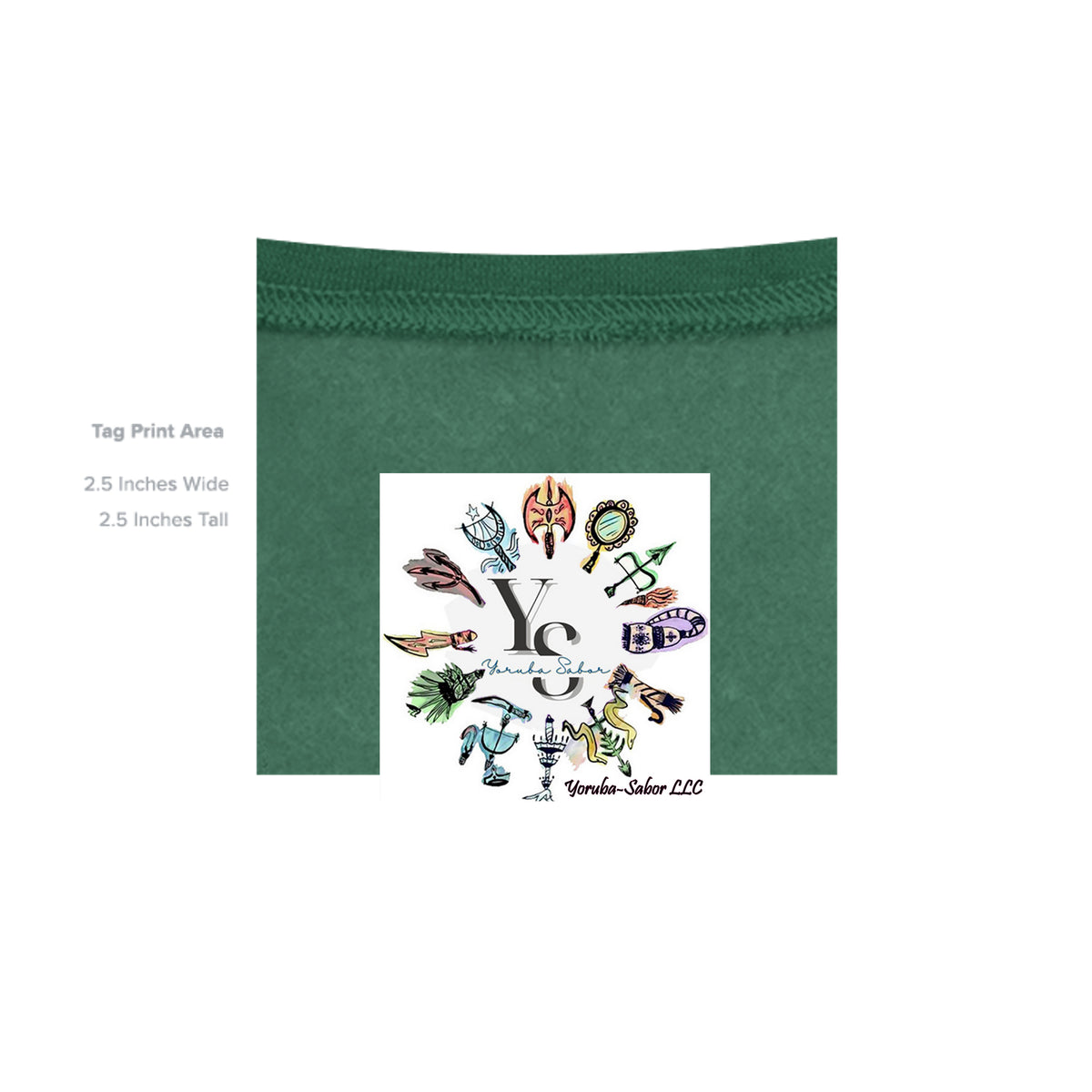 Fan Dark Green - G185 - INSIDE_TAG_LINE