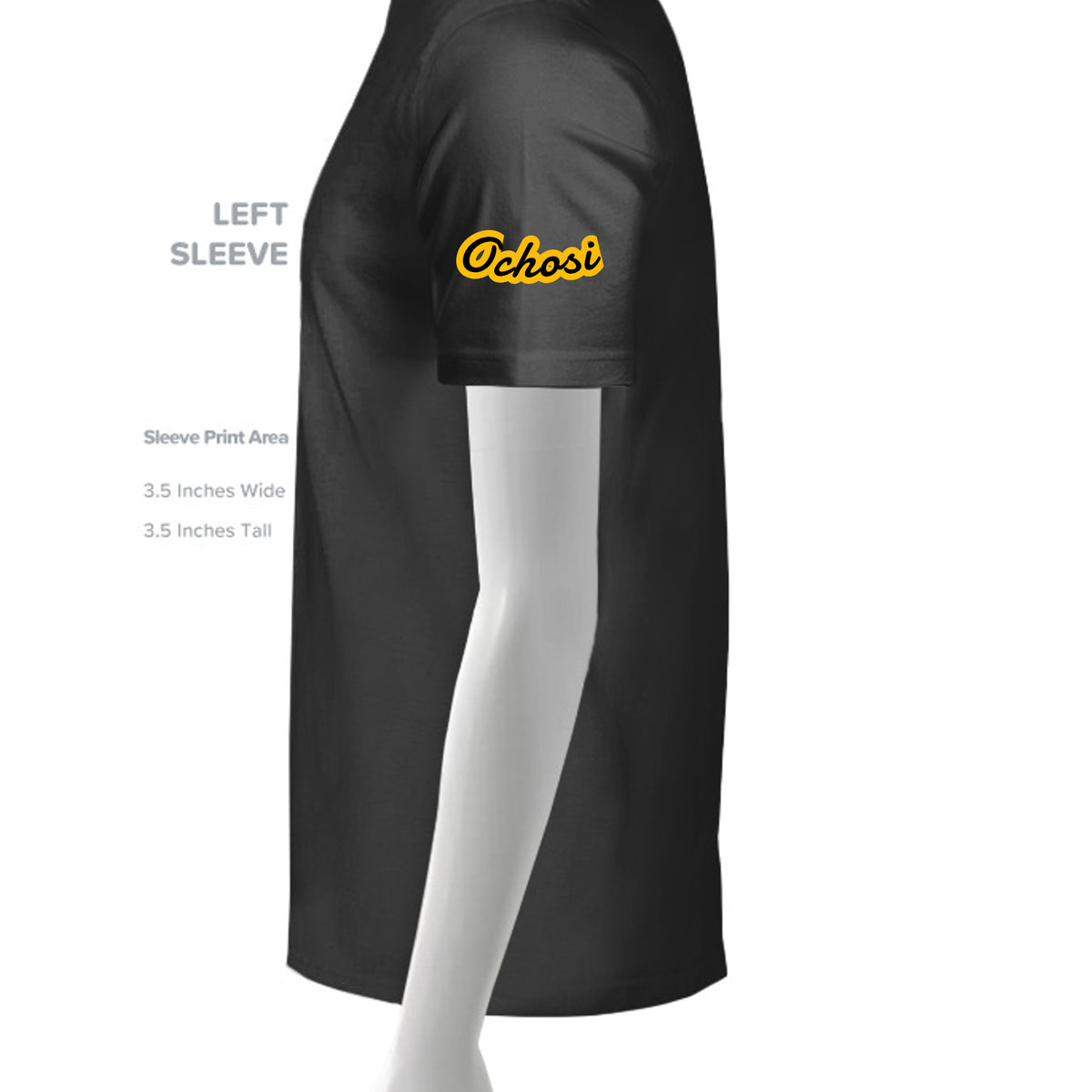 Jet Black - PC55 - SLEEVE_LEFT