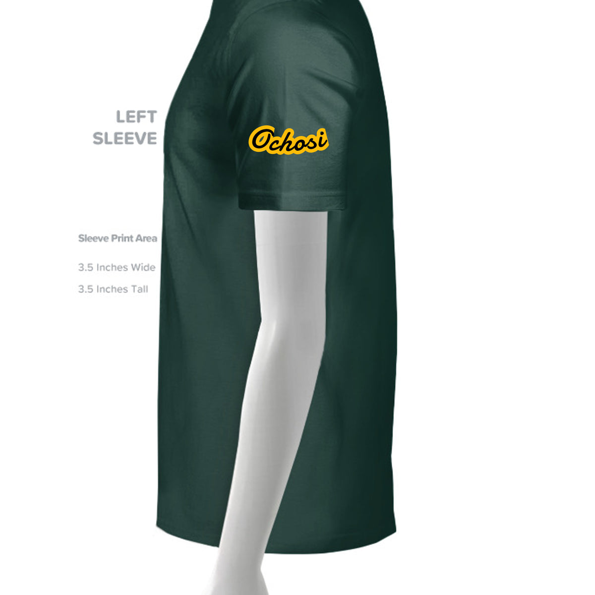 Dark Green - PC55 - SLEEVE_LEFT