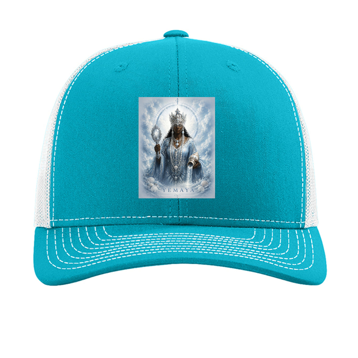 Cyan/ White - 112 - FRONT