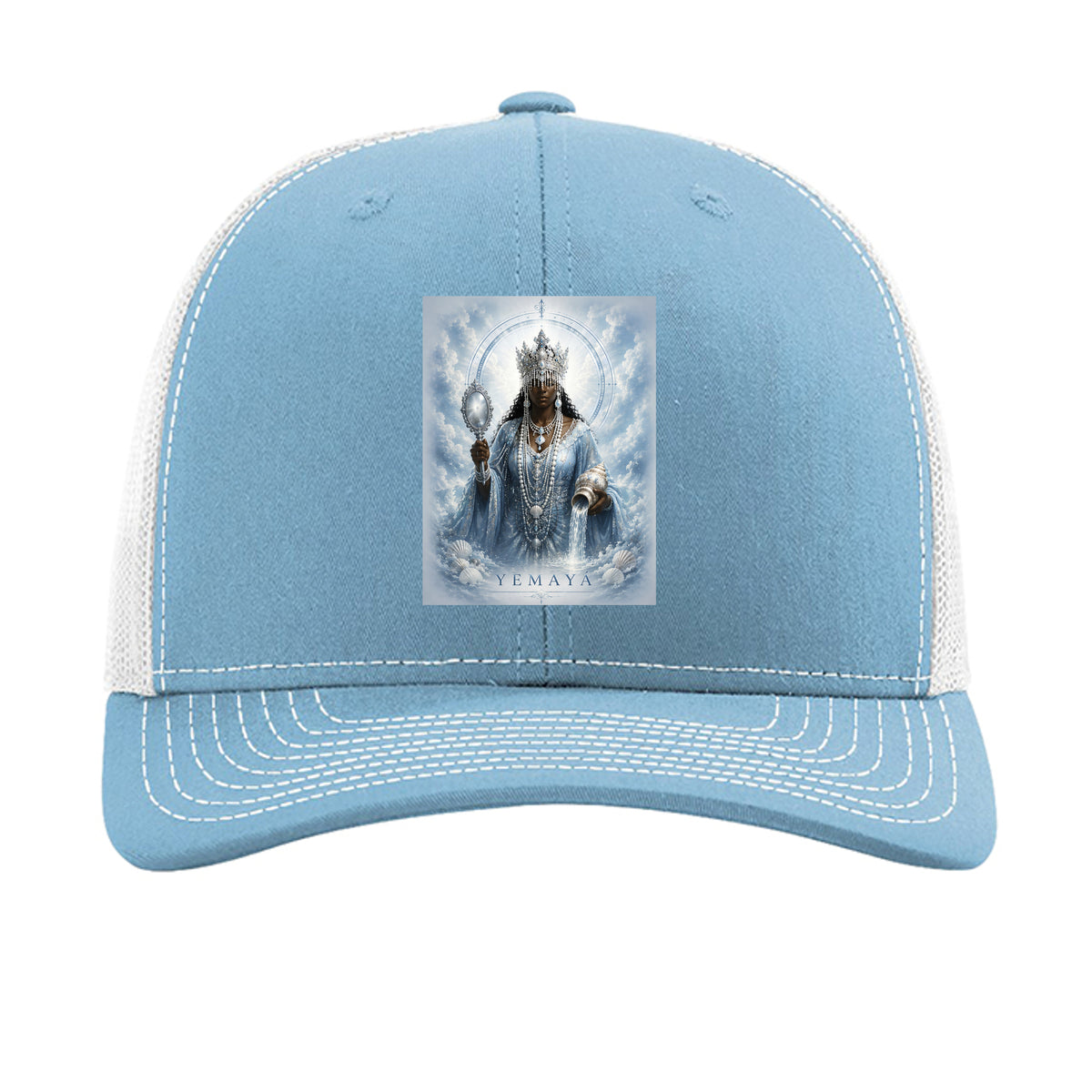 Columbia Blue/ White - 112 - FRONT