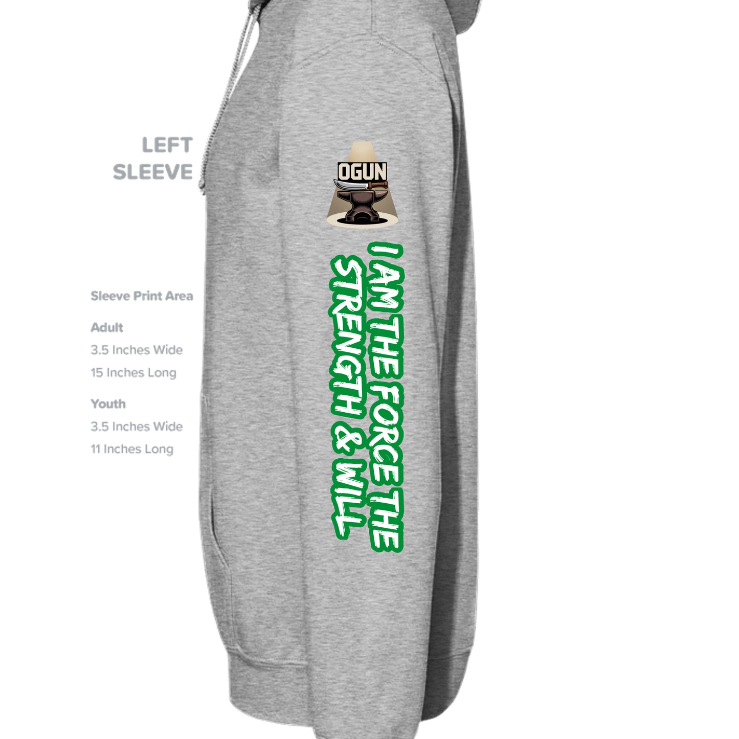 SPORT GREY - G185 - SLEEVE_LEFT