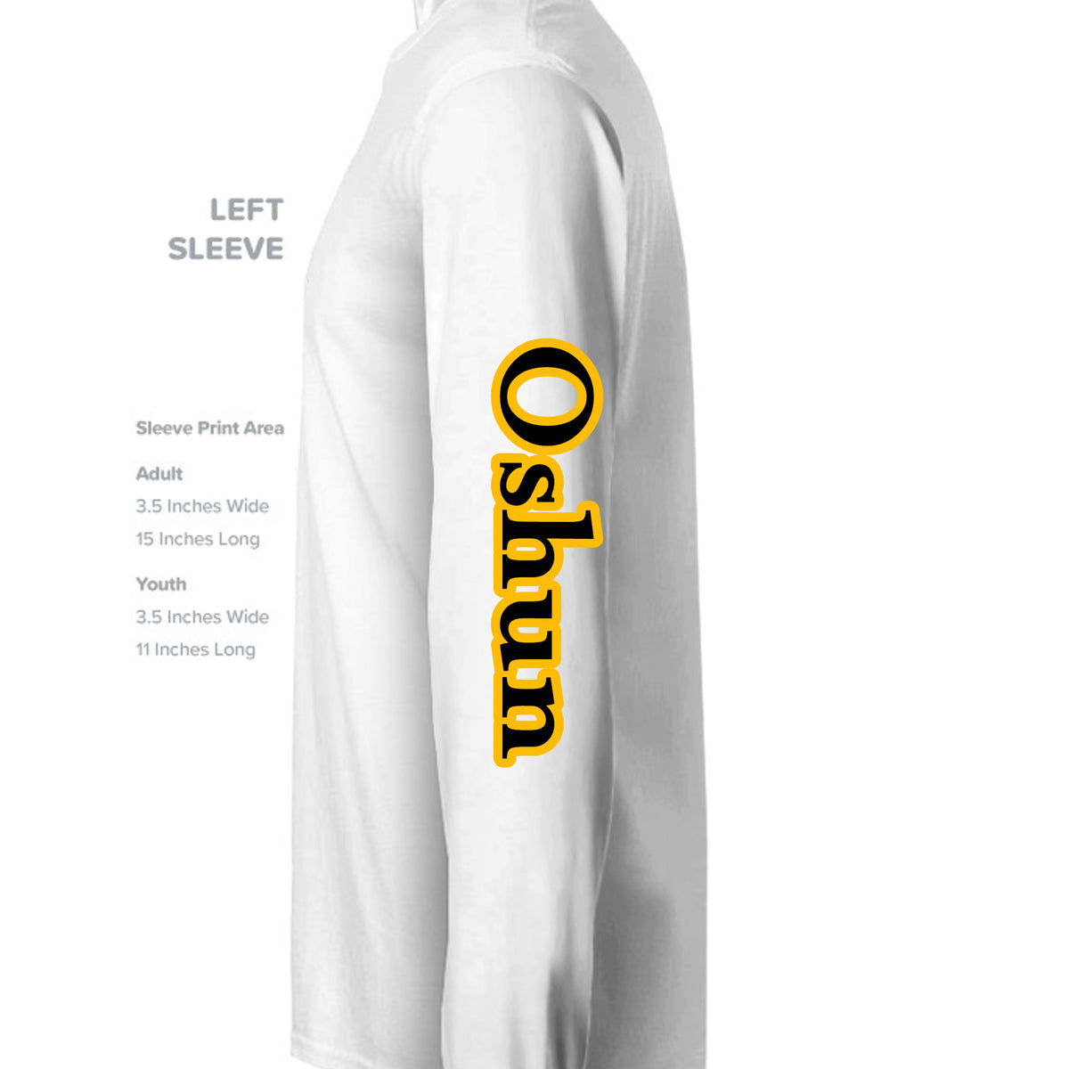 WHITE - G180 - SLEEVE_LEFT