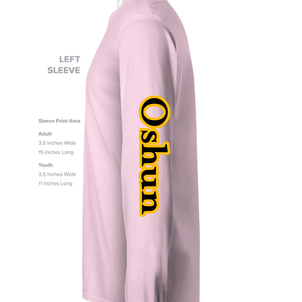 LIGHT PINK - G180 - SLEEVE_LEFT