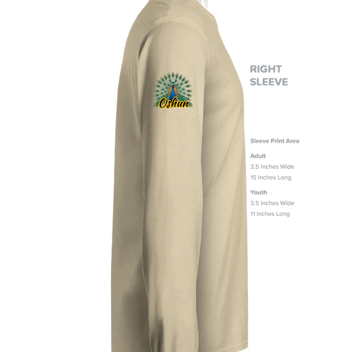 Sweet Cream Heather - 562 - SLEEVE_RIGHT