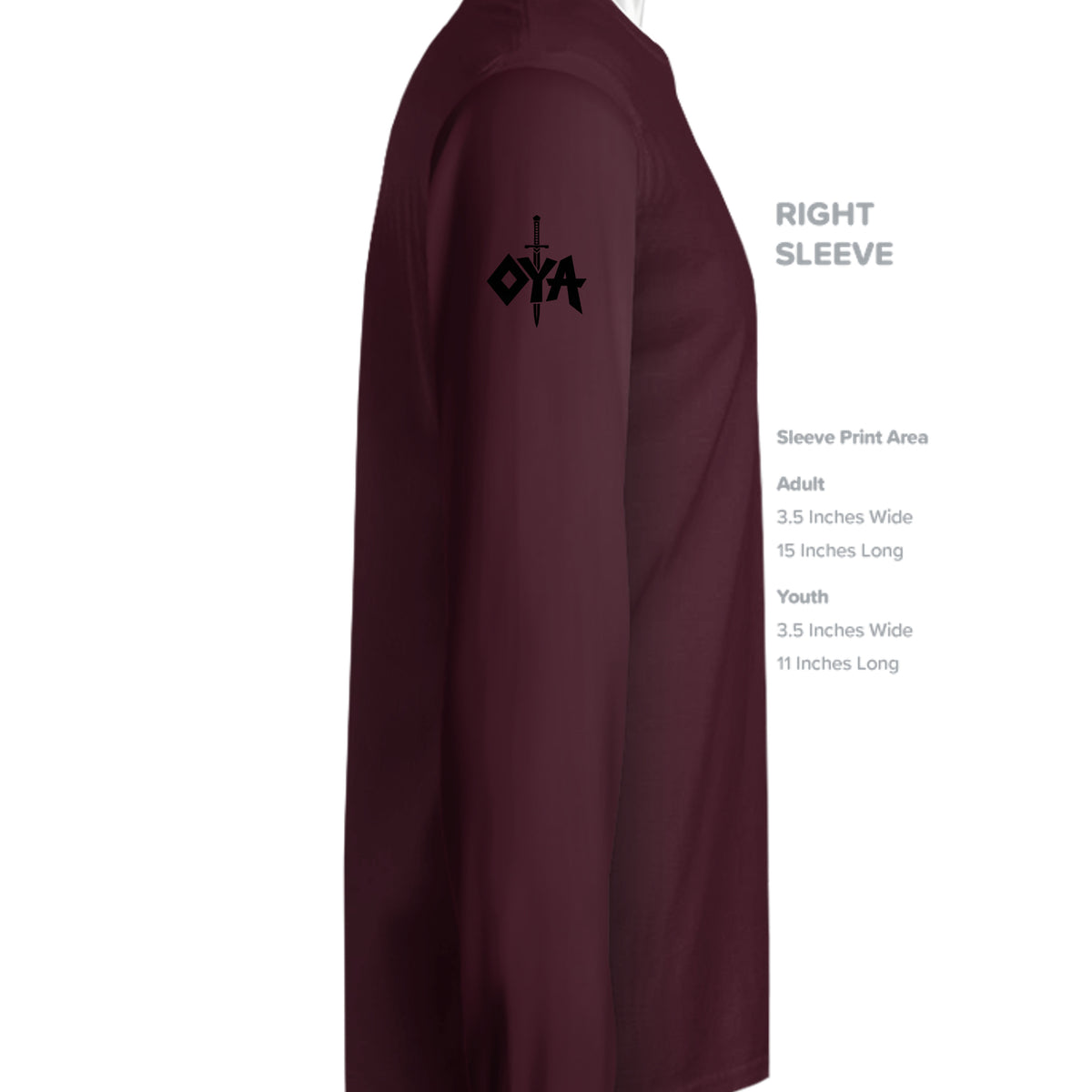 MAROON - 562 - SLEEVE_RIGHT