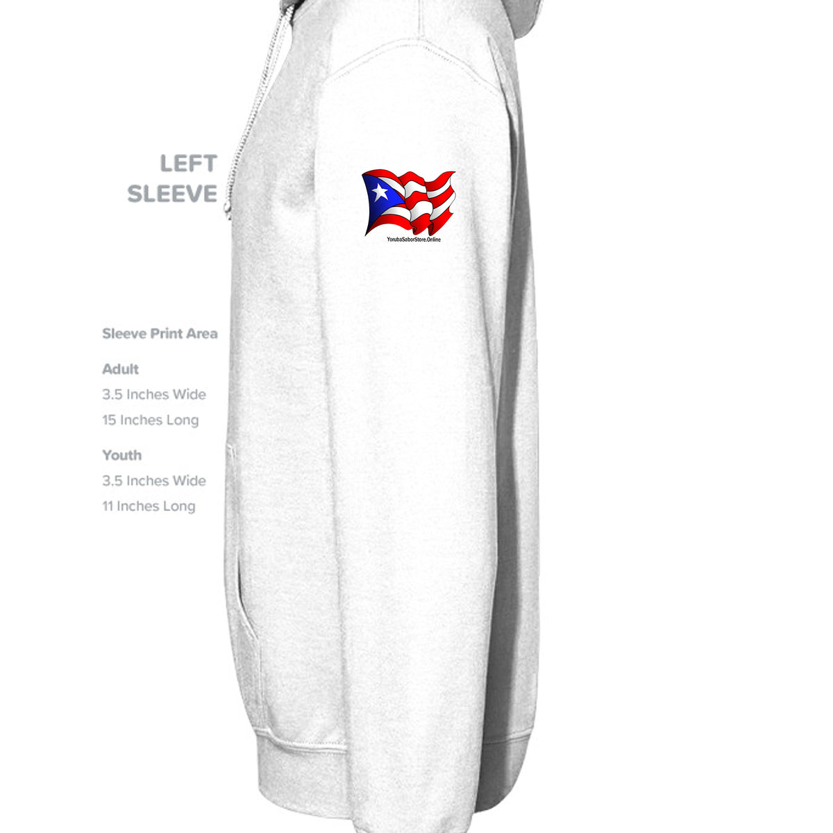 WHITE - G185 - SLEEVE_LEFT
