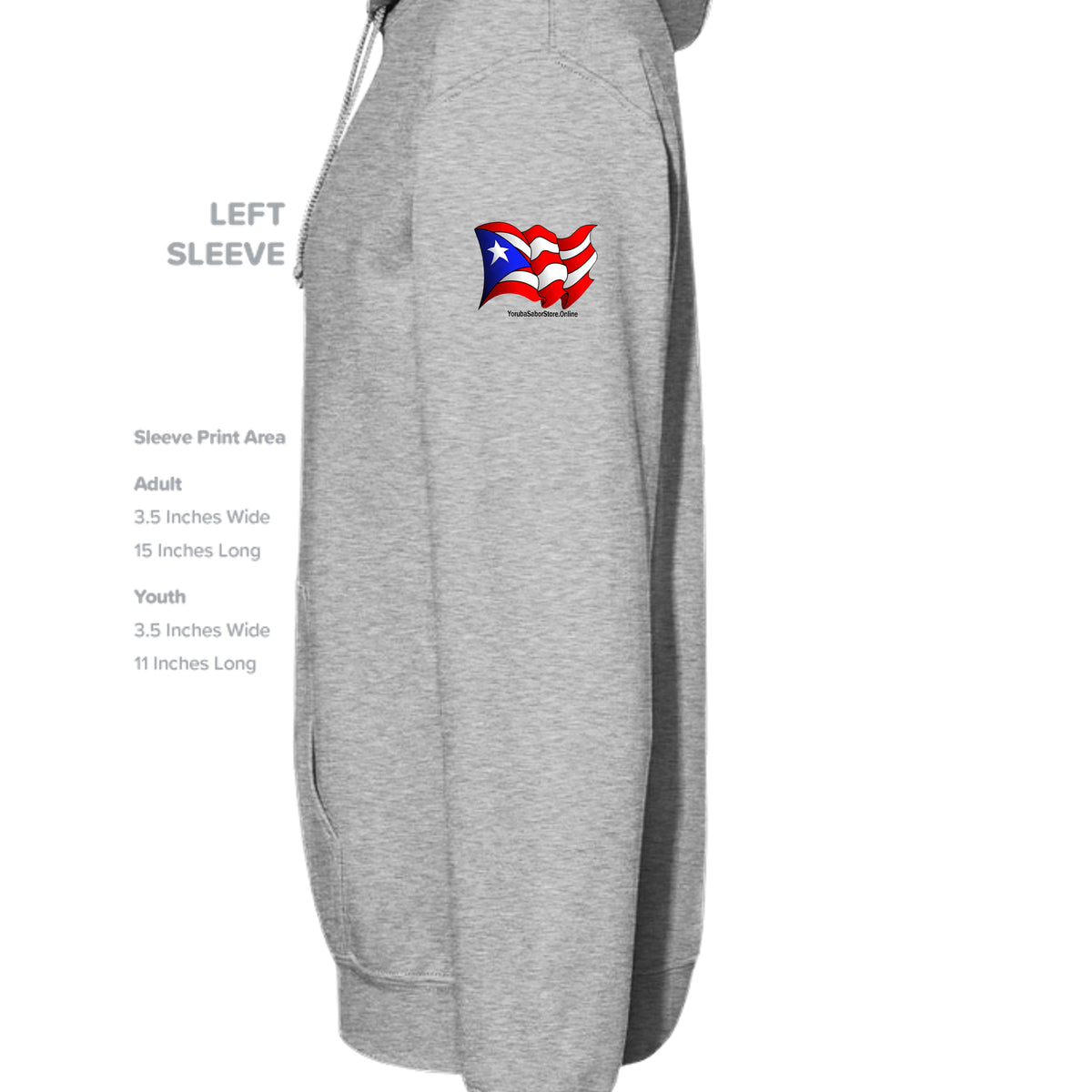 SPORT GREY - G185 - SLEEVE_LEFT
